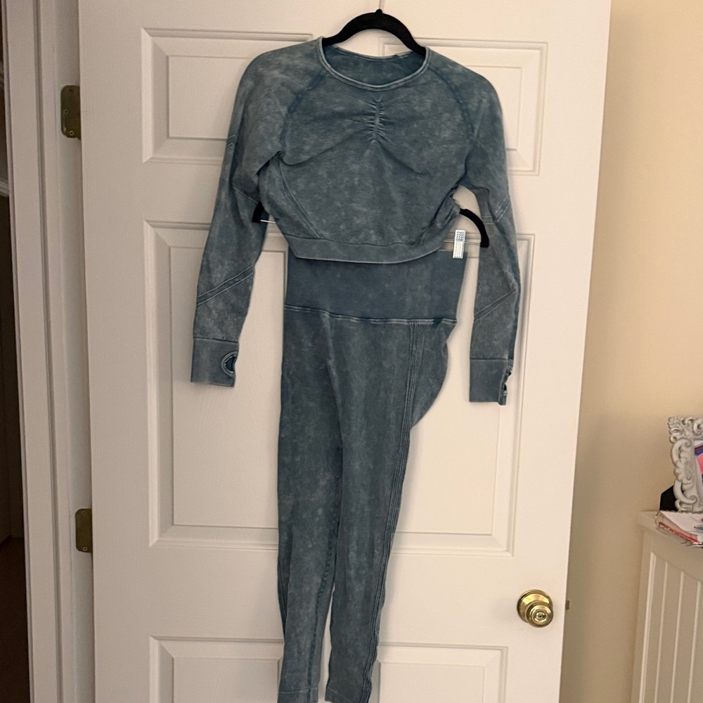 Blue Workout Set